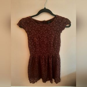 Red Talula Lace Dress